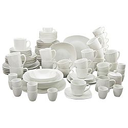 Kombinovaná Souprava Porcelán 100 Dílná