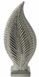 list 38 cm, stříbrná