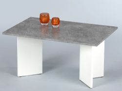 Minimal, šedý beton/bílý