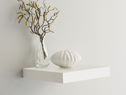 Shelvy 23,5 cm, bílá