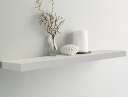 Shelvy 80 cm, bílá