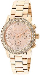 Liu.Jo Steeler Pave Rose Gold TLJ698