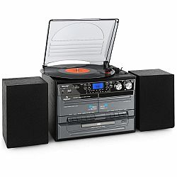 Auna TC-386WE, magnetofon, CD, gramofon, USB