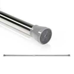 Blumfeldt Stamina S, teleskopická tyč, na sprchový závěs, 70-120cm, protiskluzová