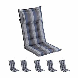 Blumfeldt Sylt, čalouněná podložka, podložka na židli, podložka na výše polohovací křeslo, polštář, polyester, 50 × 120 × 9 cm, 6 x sedák