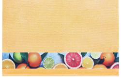 50x50 cm, citrusy, žlutá