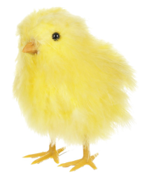 Kuřátko 12 cm, žluté