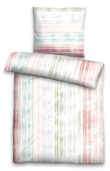 Laurens, bavlna linon, barevné pruhy